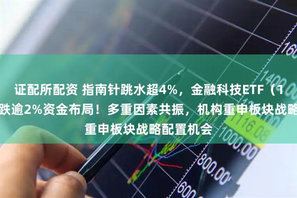 证配所配资 指南针跳水超4%，金融科技ETF（159851）跌逾2%资金布局！多重因素共振，机构重申板块战略配置机会